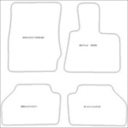 BMW X3 Car Mats with Velcro Fixing